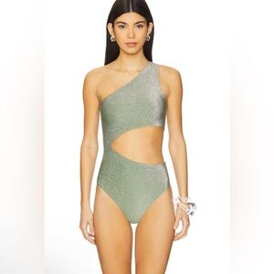 BNWT. Celine one piece in colour sage
